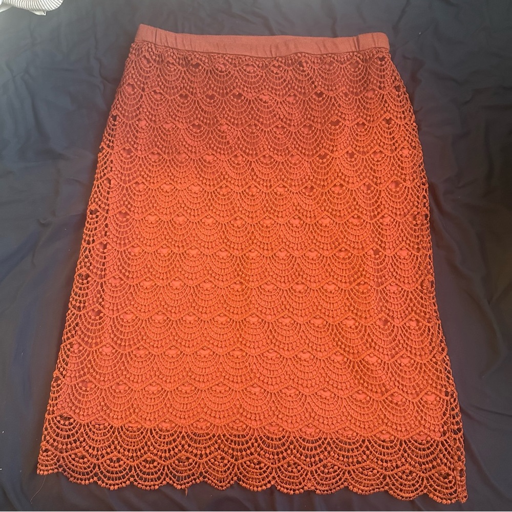 Boho lace skirt